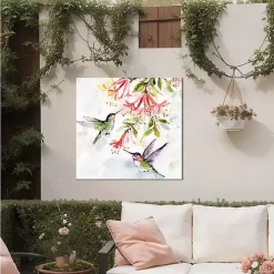 Kirklands Home Outdoor Wall Decor|Flit and Flitter Outdoor Canvas Art Print