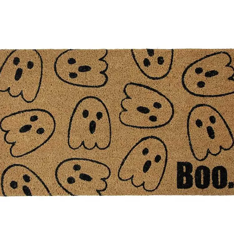 Kirklands Home Doormats|Floating Ghosts Boo Coir Doormat