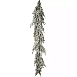 Best Flocked Norfolk Pine Garland Christmas Arrangements & Garland