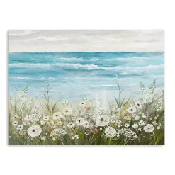 Kirklands Home Canvas Art|Floral Coast Canvas Art Print, 48x36 in.