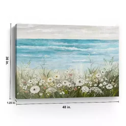 Kirklands Home Canvas Art|Floral Coast Canvas Art Print, 48x36 in.