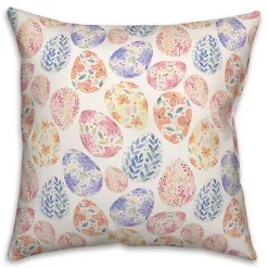 Discount Floral Easter Eggs Pillow Easter Decorations
