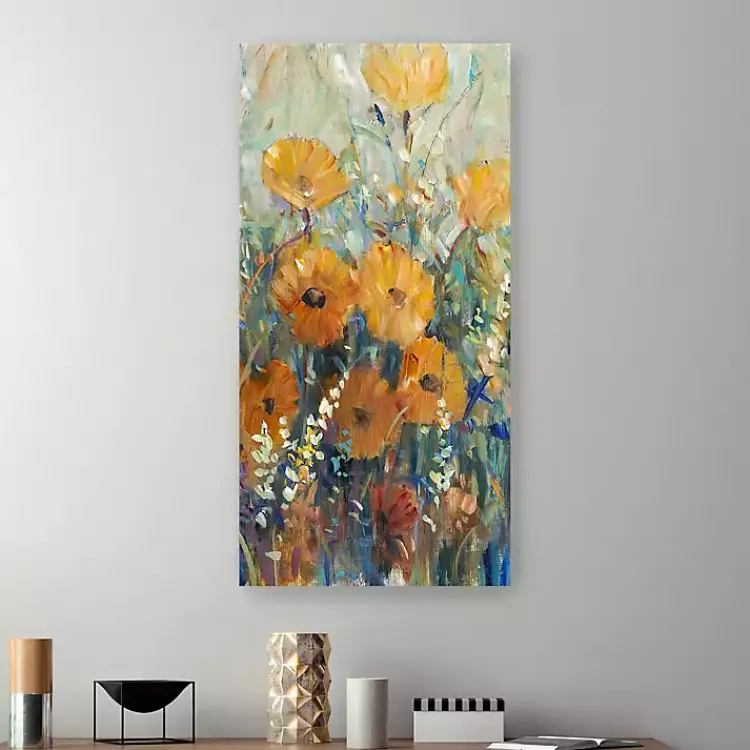 Kirklands Home Canvas Art|Floral Expression IV Giclee Canvas Art Print Multi
