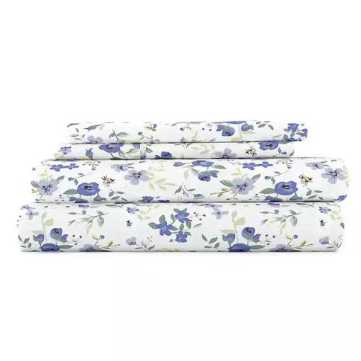 Kirklands Home Bed Sheets|Floral Farmhouse 4-pc. Full Sheet Set