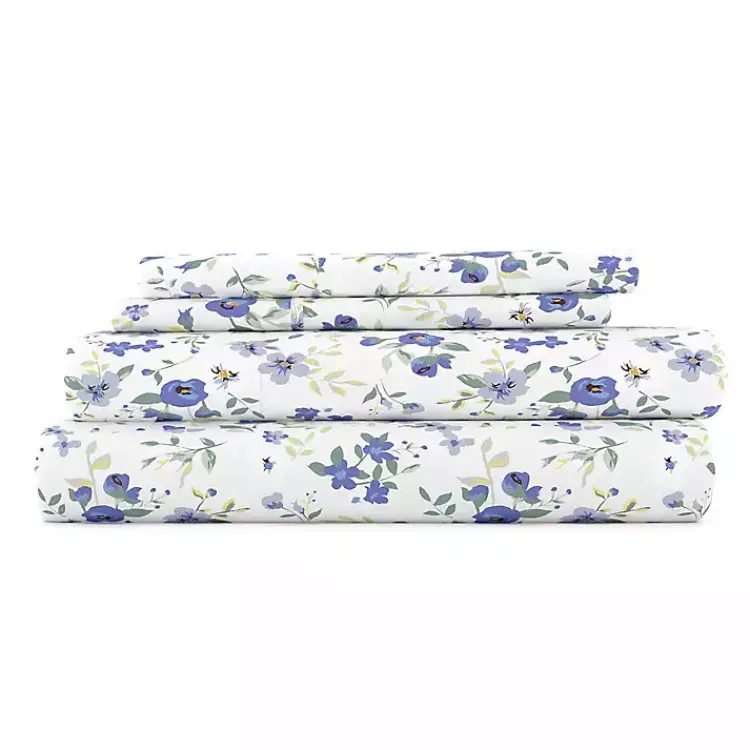 Kirklands Home Bed Sheets|Floral Farmhouse 4-pc. Full Sheet Set
