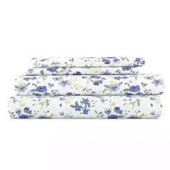 Kirklands Home Bed Sheets|Floral Farmhouse 4-pc. Queen Sheet Set