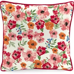 Kirklands Home Outdoor Cushions & Pillows|Floral Home Sweet Home Outdoor Pillow