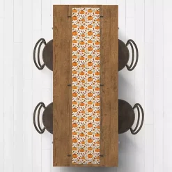 Sale Floral Pumpkin Patch Table Runner, 90 in. Fall