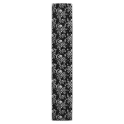Kirklands Home Table Linens|Floral Skulls Halloween Table Runner
