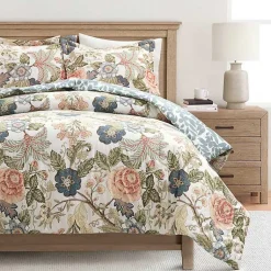 Kirklands Home Comforters|Floral Sydney Reversible 3-pc. Queen Comforter Set Multi