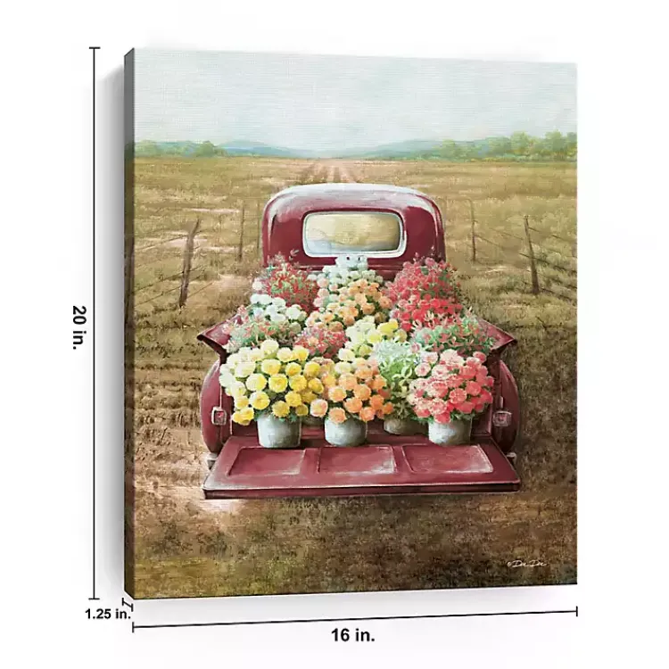 Kirklands Home Canvas Art|Flowers for Sale Canvas Art Print