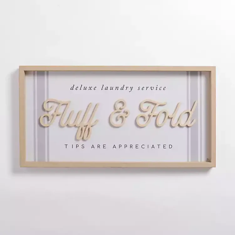 Kirklands Home Wall Quotes & Signs|Fluff and Fold Wood Wall Plaque