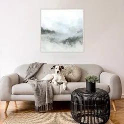 Kirklands Home Canvas Art|Fog in the Hills Framed Canvas Art Print