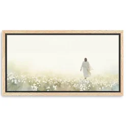 Kirklands Home Canvas Art|Follow Me Framed Canvas Art Print, 22x42 Multi