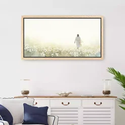 Kirklands Home Canvas Art|Follow Me Framed Canvas Art Print, 22x42 Multi