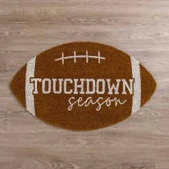 Kirklands Home Doormats|Football Touchdown Season Doormat Brown