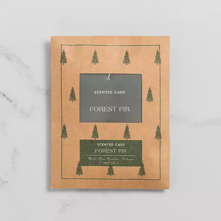 Best Forest Fir Scented Cards, Set of 3 Home Fragrance