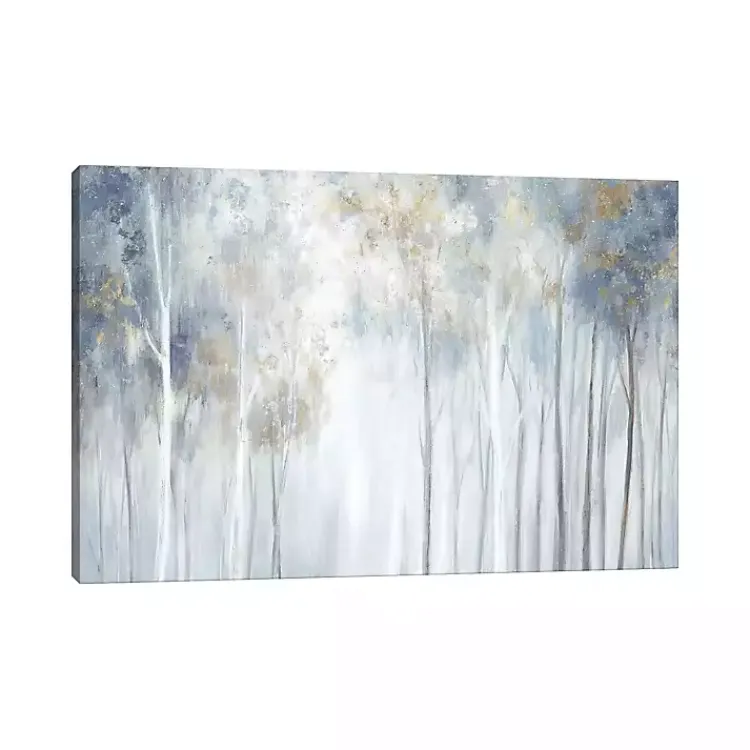 Kirklands Home Canvas Art|Forest Magic Canvas Art Print Blue