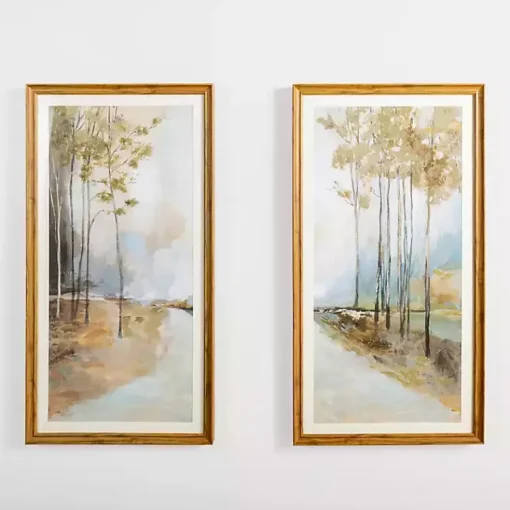 Kirklands Home Framed Art|Forest Path II Framed Art Print Multi