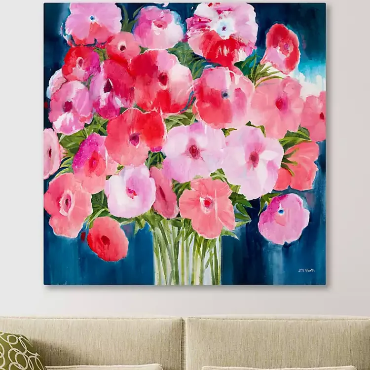 Kirklands Home Canvas Art|Forgotten Joy Giclee Canvas Art Print Pink