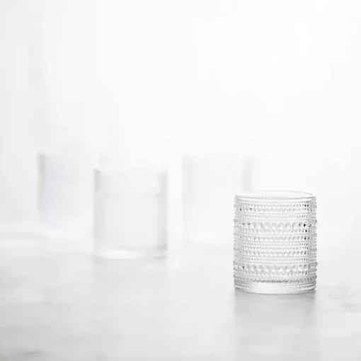 Kirklands Home Glassware & Drinkware|Fortessa Bead Short Glasses, Set of 6 Clear