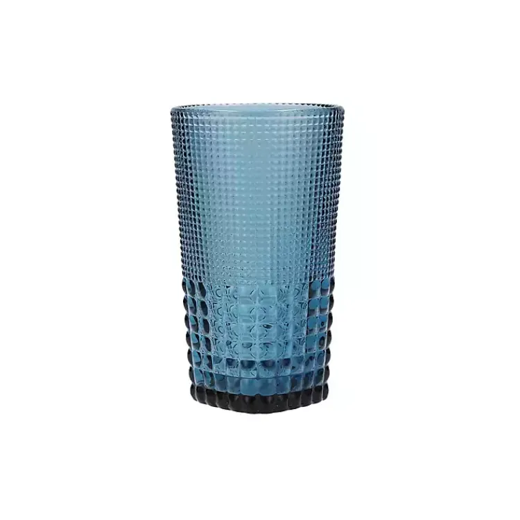 Kirklands Home Glassware & Drinkware|Fortessa Cornflower Malcolm Tall Glasses, Set of 6 Blue