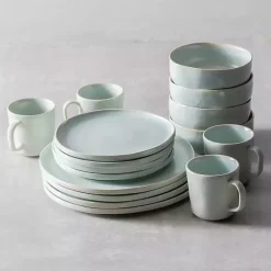 Kirklands Home Dinnerware|Fortessa Cypress Ceramic Pasta Bowls, Set of 4 Blue