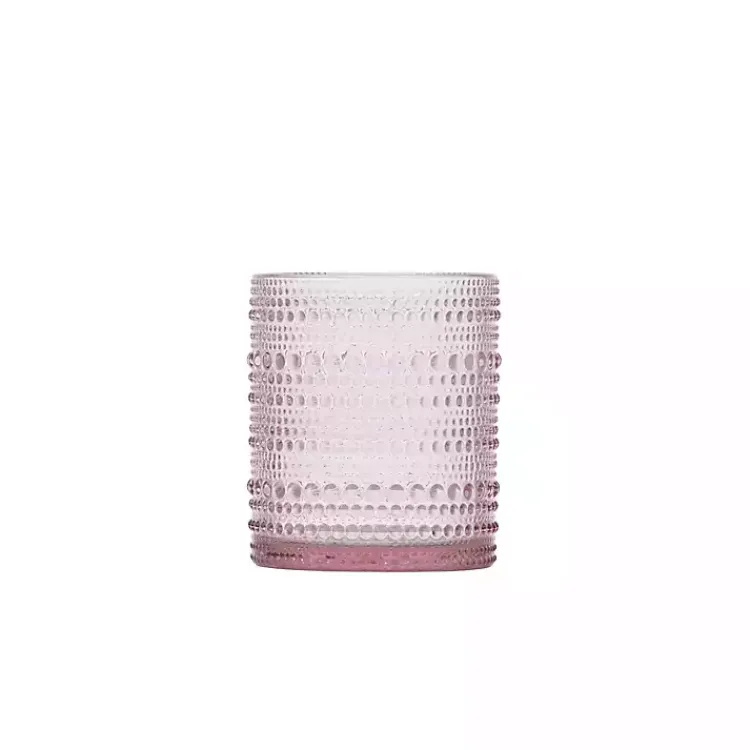Kirklands Home Glassware & Drinkware|Fortessa Bead Short Glasses, Set of 6 Pink