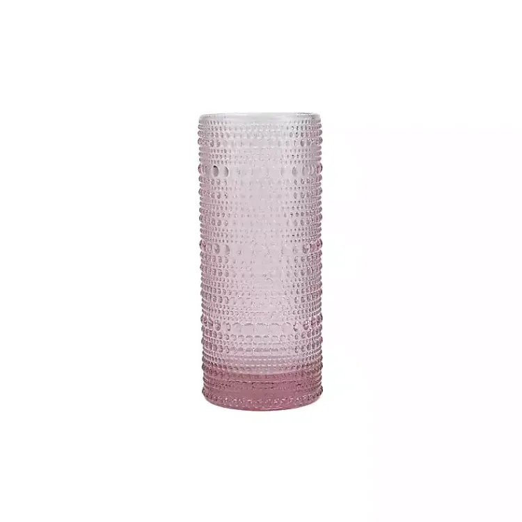 Kirklands Home Glassware & Drinkware|Fortessa Jupiter Highball Glasses, Set of 6 Pink