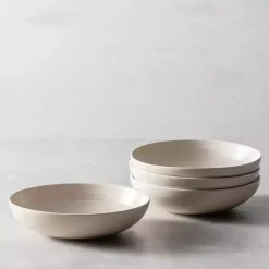 Kirklands Home Dinnerware|Fortessa Sand Ceramic Pasta Bowls, Set of 4 Tan
