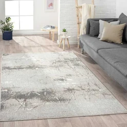 Kirklands Home Area Rugs|Fractional Stone Area Rug, 5x7 Gray