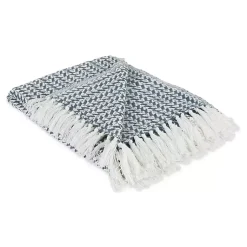 Sale French and White Arrowhead Throw Blankets & Throws