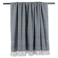 Sale French and White Arrowhead Throw Blankets & Throws