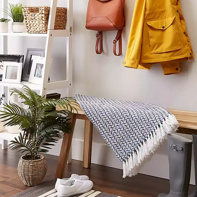 Sale French and White Arrowhead Throw Blankets & Throws