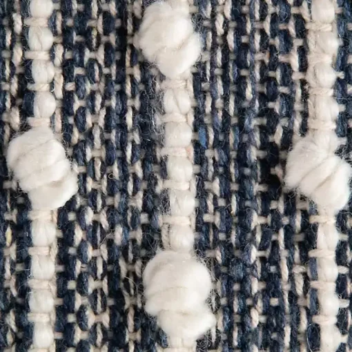 Kirklands Home Accent Rugs|French Recycled Cotton Accent Rug, 2x3 Blue
