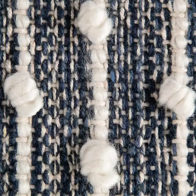 Kirklands Home Accent Rugs|French Recycled Cotton Accent Rug, 2x3 Blue