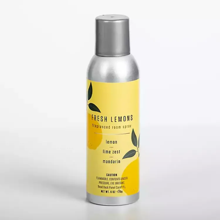 Clearance Fresh Lemon Room Spray Home Fragrance