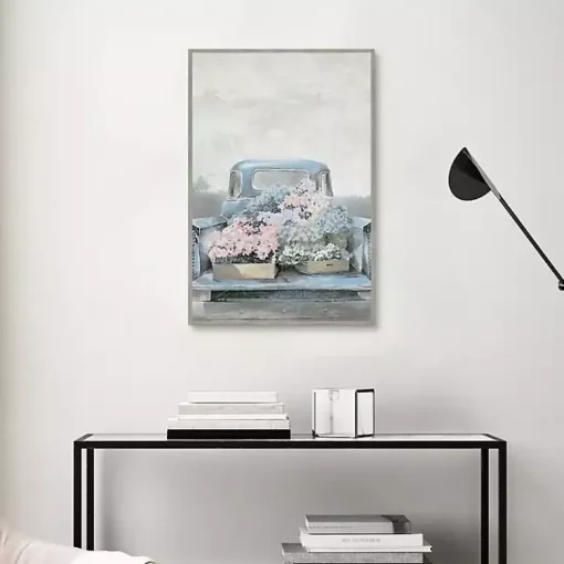 Kirklands Home Framed Art|Fresh Picked in a Pickup Framed Canvas Art Print