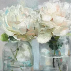 Kirklands Home Canvas Art|Fresh Picked Peonies Canvas Art Print