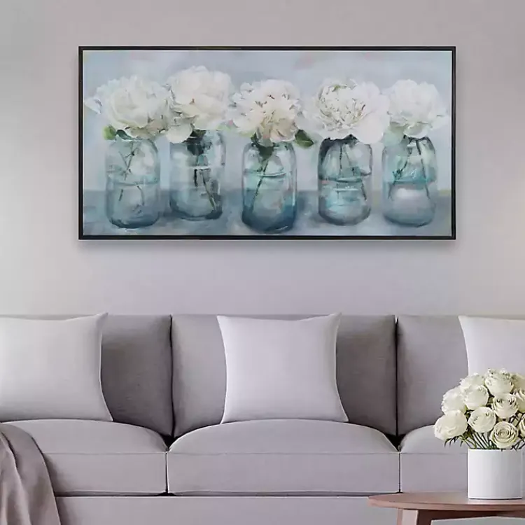 Kirklands Home Framed Art|Fresh Picked Peonies Framed Art Print