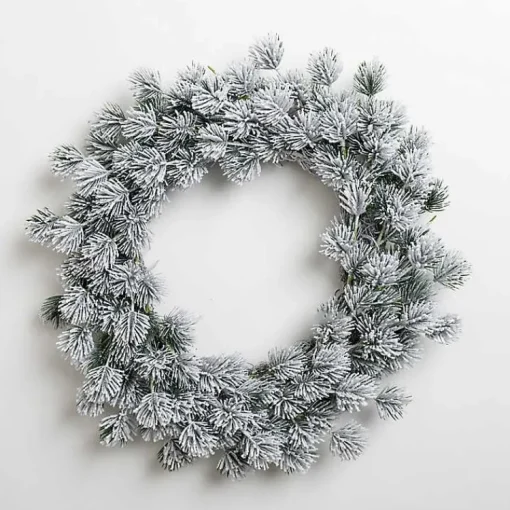 Sale Frosted Pinecone Cluster Christmas Wreath Christmas Wreaths