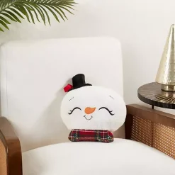 Outlet Frosty Snowman Double Sided Pillow Christmas Pillows