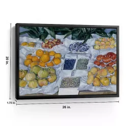 Kirklands Home Canvas Art|Fruit Displayed on Stand Canvas Print, 26x20 in.