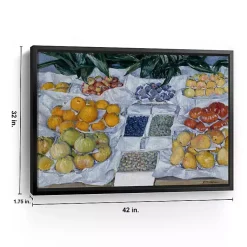 Kirklands Home Canvas Art|Fruit Displayed on Stand Canvas Print, 42x32 in.
