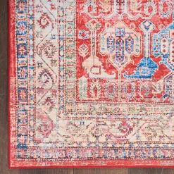 Kirklands Home Area Rugs|Fulton Traditional Area Rug, 7x10 Red