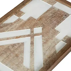 Kirklands Home Wall Plaques|Gail Wooden Plaques, Set of 3 Brown