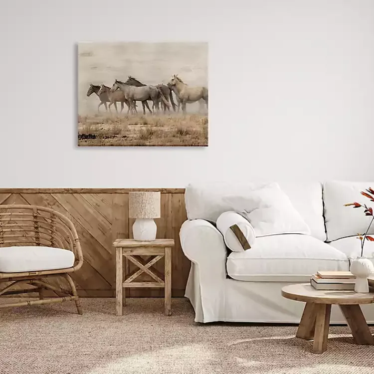 Kirklands Home Canvas Art|Galloping Horse Herd Canvas Art Print, 40x30 in.