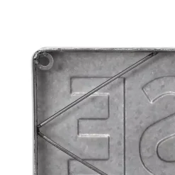 Kirklands Home Wall Quotes & Signs|Galvanized Metal Lake House Wall Sign