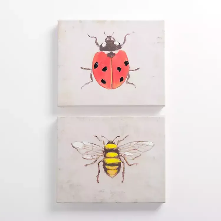 Kirklands Home Canvas Art|Garden Beauties Canvas Art Prints, Set of 2