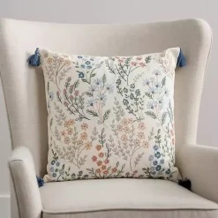 Garden Blooms Pillow Pillows